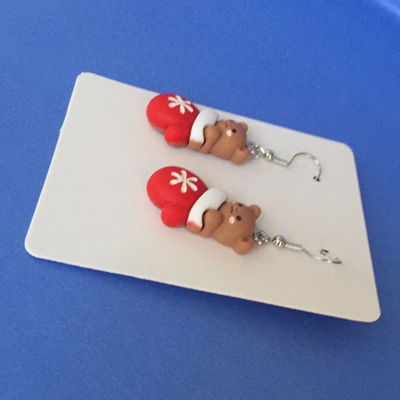 🍏50% OFF/3+...Children's Christmas Dangle Earrings - Picture 4 of 7